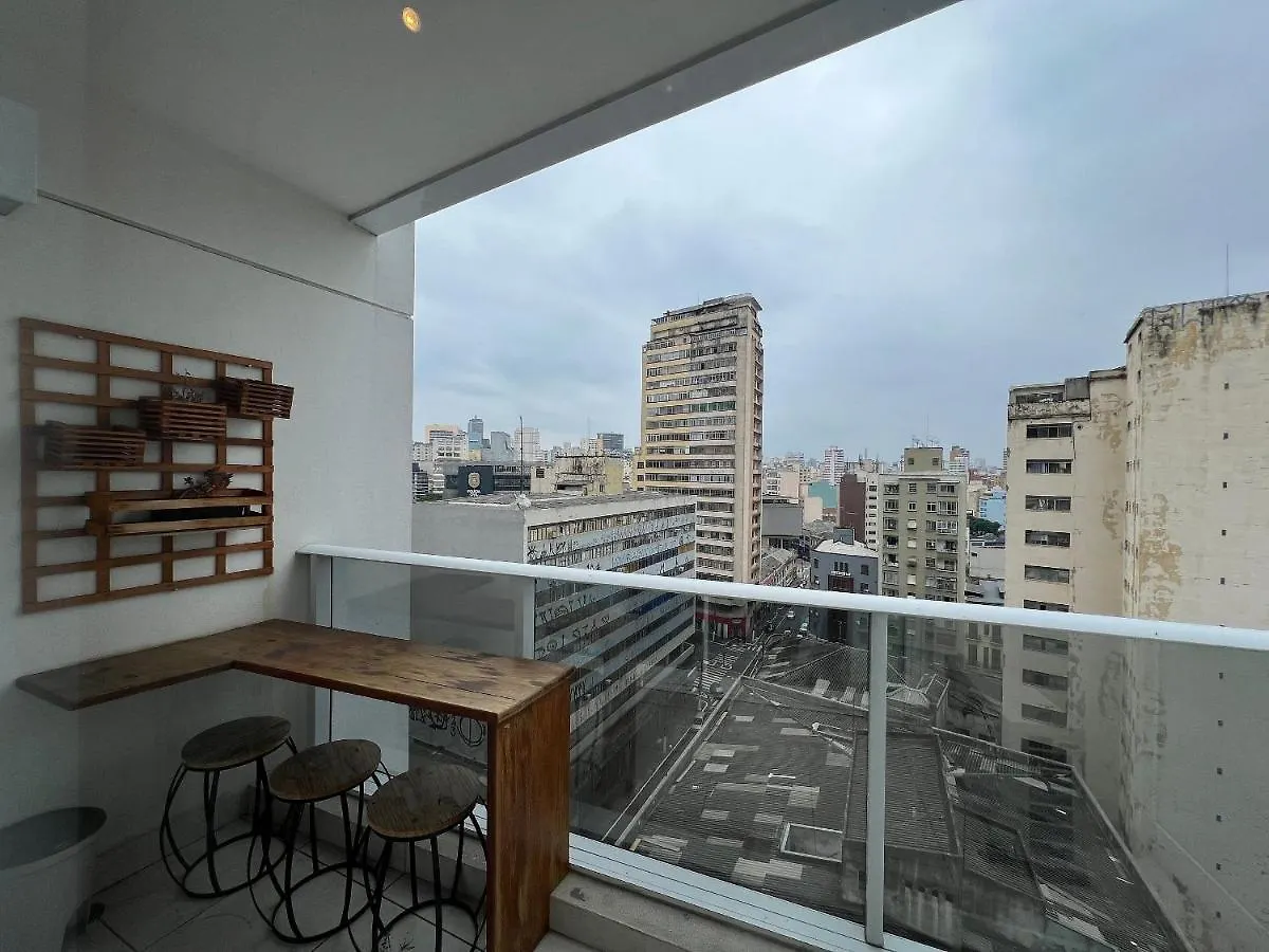 Vakantiehuis Mh 21214 - Perfeito Studio Ac/Wi-Fi/Cama Queen São Paulo